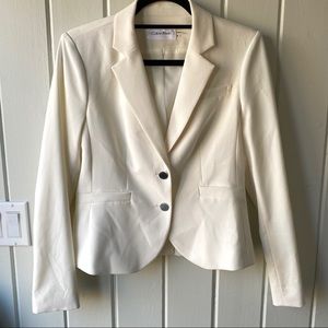 Calvin Klein 2 Button Short Jacket/Blazer